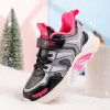 Winter Warm Plush Soft Children's Sneakers Girls Fashion Casual Outdoor Non-slip Running Shoes Girls Flat Tennis Sports Footwear