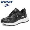 BONA 2022 New Designers Light Weight Sports Shoes Women Running Casual Walking Sneakers Ladies Tenis Shoe Feminino Zapatos Mujer