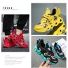 Children Mesh Leather Casual Shoes Soft Breathable Cozy Boy Girl Kids Running Sneaker Student Spring Summer Autumn Outdoor Sport