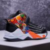 Breathable High Quality Boys Basketball Shoes Thick Sole Non-Slip Top Kids Sneakers Children Sport Shoe Boy Trainer Boots Basket