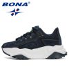 BONA 2022 New Designers Running Shoes Sport Shoes Ladies Athletic Shoes Sneakers Women Walking Jogging Footwear Zapatos De Mujer