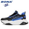 BONA 2022 New Designers Trendy Sneakers Women Jogging Shoes Trainers Lace Up Running Shoes Ladies Sport Shoes Feminimo Footwear