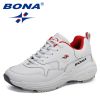 BONA 2022 New Designers Classics Retro Sports Shoes Women Casual Sneakers Running Shoes Ladies Vulcanized Tennis Jogging Shoes