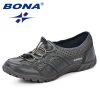 BONA New Outdoors Adults Trainers Running Shoes Woman Mesh Footwear Sport Athletic Breathable Female Sneakers 2019 Spring Autumn