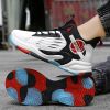 New couple basketball shoes men's sports shoes women's breathable cushioning non-slip wear-resistant gym training sports shoes