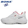 BONA 2022 New Designers Classics Retro Sports Shoes Women Casual Sneakers Running Shoes Ladies Vulcanized Tennis Jogging Shoes