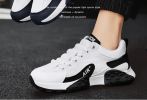 New men's net surface casual sports fashion shoes comfortable all fashion breathable soft soled daddy shoes men's fashion shoes