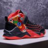 Breathable High Quality Boys Basketball Shoes Thick Sole Non-Slip Top Kids Sneakers Children Sport Shoe Boy Trainer Boots Basket