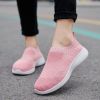 Summer Mesh Women Sock Shoes Breathable Women Sport Shoes Non-slip Sneakers Women Lightweight Slip On Flat Loafers Plus Size 42