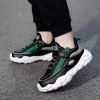 Fashion Kids Sport Shoes Boys Chunky Sneakers Lightweight Children Casual Running Shoes Pu Leather Tenis Sneakers for Girls 2022