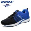 BONA New Running Shoes Women Jogging Sneakers Breathable Mesh Lace-Up Outdoor Training Fitness Sport Shoes Female