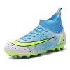 2021New Men Soccer Shoes Kids Football Boots Women Breathable Soccer Cleats Antiskid Grass Sports Shoes Outdoor Sneakers 33-46