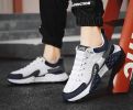 New men's net surface casual sports fashion shoes comfortable all fashion breathable soft soled daddy shoes men's fashion shoes