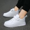 Fashion Big Girls Casual Winter Spring Leather Shoes Baby Boys Toddler Sport White Sneakers for School 2022 New