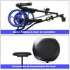 Outdoor Recreation Games 3 Wheels Foldable Push Pull Golf Trolley