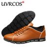 Male Sneakers 2022 Spring Autumn Men's Business Shoes Fashion British Style Man Leisure Leather Sports Shoes Large Size 38-50