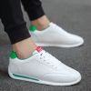 White Leather Sneakers Men Women Boys Girls Sport Vulcanized Casual Shoes Comforthable Spring Fashion School Student Tennis Sale