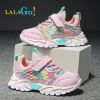 2022 New Arrival Shiny Upper Children Shoes Girls Fashion Kids Sneakers Boys Casual Toddler Sports Shoes Autumn Tenis