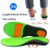 EVA Orthopedic Shoe Insole; X/O Leg Correction; Flat Arch Support Sports Insole