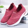 Summer Mesh Women Shoes Breathable Women Sport Shoes Non-slip Sneakers Women Lightweight Slip On Flat Loafers Chaussure Femme