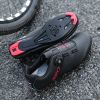 MTB Cycling Shoes Men Sport Self-locking Road Bike Boots Speed Sneaker Racing Women Bicycle Shoes Flat Cleats Mountain SPD Clits