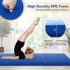 Portable Tri-Fold Gym Mat with Handles for Yoga