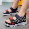 2021 New Kids Sandals Boys Beach Sport Children Flats Breathable Anti-slippery Boys Closed Toe Slippers Sandalias Shoes