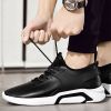 New Men's Sports Shoes Autumn and Winter Korean Plus Cotton Male Breathable Casual Sneakers Man PU Shoes Trend Running Shoes