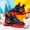 Fashion Kids Sneakers Outdoor Children Sport Shoes Winter Plush Warm Boys Tennis Sneakers Leather Non-slip Girls Snow Shoes 2022