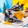 Fashion Kids Sneakers Outdoor Children Sport Shoes Winter Plush Warm Boys Tennis Sneakers Leather Non-slip Girls Snow Shoes 2022