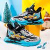 Fashion Kids Sneakers Outdoor Children Sport Shoes Winter Plush Warm Boys Tennis Sneakers Leather Non-slip Girls Snow Shoes 2022