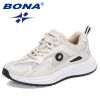 BONA 2022 New Designers Light Weight Sports Shoes Women Running Casual Walking Sneakers Ladies Tenis Shoe Feminino Zapatos Mujer