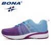 BONA New Running Shoes Women Jogging Sneakers Breathable Mesh Lace-Up Outdoor Training Fitness Sport Shoes Female