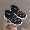 Baby Sneakers Infant Sock Shoes Fashion Children's Flat Baby Kids Girls Shoes Stretch Breathable Mesh Sports Running Shoes