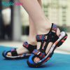 Kids Camouflage Sandals Wrap The Toes 2022 Summer Boys Beach Shoes Fashion Mixed Color Children Walking Shoes Boy Sport Sandal