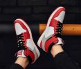 Autumn and winter new AJ high top board shoes trend all match student shoes men and women lovers sports casual shoes