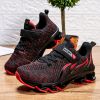 New Fashion Kids Running Sneakers Brand Breathable Mesh Tennis Sports Shoes for Boys Lightweight Children Casual Walking Shoes