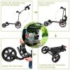 Golf Exercising Durable Folding Push Pull Golf Cart Trolley