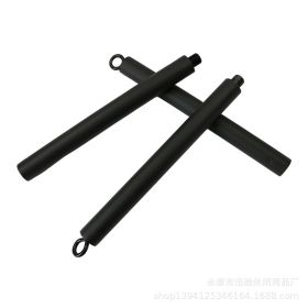 Pilates Stick Yoga Pull Bar Multifunctional Fitness Metal Chest Expander (Option: Three Sections)